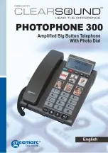 ClearSound Photophone 300 Owner'S Manual предпросмотр