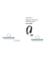 Preview for 1 page of ClearSounds ClearBlue User Manual