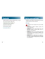 Preview for 3 page of ClearSounds ClearBlue User Manual