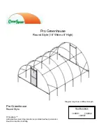 ClearSpan 103557 Assembly Instructions Manual preview