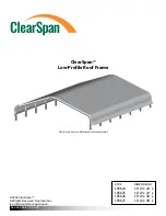 Preview for 1 page of ClearSpan 105624 Manual