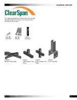 Preview for 5 page of ClearSpan 105624 Manual