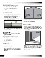 Preview for 12 page of ClearSpan 105624 Manual