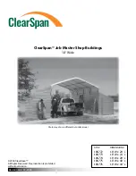 ClearSpan 106772 Manual preview