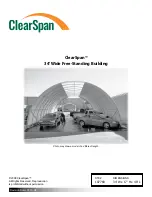 ClearSpan 107769 Manual preview