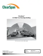 ClearSpan 107770 Instructions Manual preview