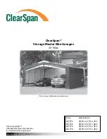 Предварительный просмотр 1 страницы ClearSpan 107771 Manual