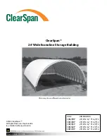 ClearSpan 108299P Manual preview