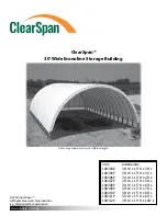 ClearSpan 108304P Instructions Manual preview