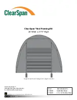 ClearSpan 115408 Manual предпросмотр