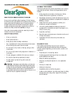 Предварительный просмотр 2 страницы ClearSpan 115408 Manual