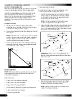 Предварительный просмотр 8 страницы ClearSpan 2420CC Instruction Manual