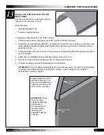 Preview for 23 page of ClearSpan 36' Wide Pony Wall Building Instruction Manual