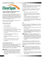 Preview for 2 page of ClearSpan Beef Master 108441W Manual