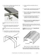 Preview for 12 page of ClearSpan Carport 104980F Assembly Instructions Manual