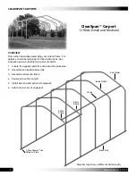 Preview for 6 page of ClearSpan ClearSpan 104950F Manual