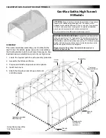 Preview for 8 page of ClearSpan Gro-Max 108179H Manual