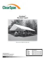 ClearSpan Herculean 107846 Instruction Manual preview