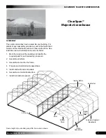 Предварительный просмотр 7 страницы ClearSpan Majestic Greenhouse Manual