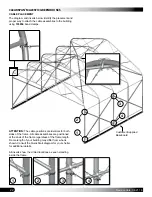 Предварительный просмотр 22 страницы ClearSpan Majestic Greenhouse Manual