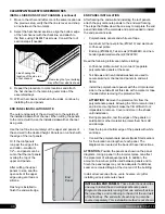 Предварительный просмотр 40 страницы ClearSpan Majestic Greenhouse Manual