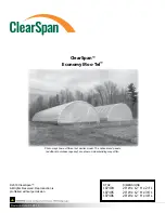 ClearSpan Moo-Tel Economy 107404 Manual preview