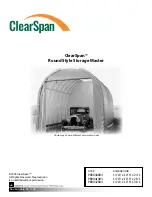 Preview for 1 page of ClearSpan PB00400R4 Manual