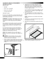 Preview for 12 page of ClearSpan PB00556R3S Manual