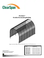 ClearSpan PB00562R3S Manual preview