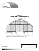 ClearSpan Pro Solar Star Manual preview