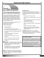 Preview for 3 page of ClearSpan R020B00008 Manual