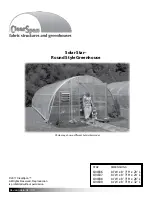 Preview for 1 page of ClearSpan Solar Star 104836 Instructions Manual