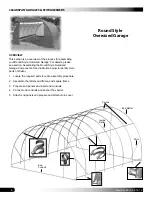 Preview for 6 page of ClearSpan Solarguard PB01400R4 Manual