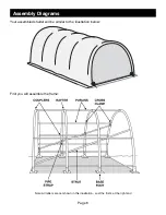 Preview for 6 page of ClearSpan Storage Master Solarguard Instruction Manual