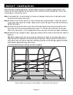 Preview for 14 page of ClearSpan Storage Master Solarguard Instruction Manual