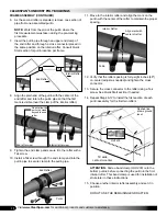 Предварительный просмотр 11 страницы ClearSpan SunBurst Dome Premium Gothic Style 106602 Assembly Instructions Manual