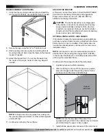 Preview for 7 page of ClearSpan SunBurst Instruction Manual