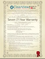 Предварительный просмотр 130 страницы ClearView 834IP71 Quick Start Manual