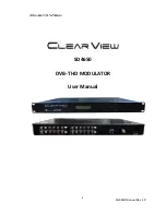 ClearView SD4650 User Manual preview