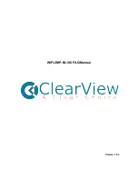 ClearView WiFi-2MP-BL100 Faq Manual предпросмотр