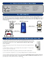 Preview for 4 page of ClearWater AQUA ELITE 50 Installation & Care Manual