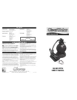 ClearWater DELUXE SYSTEM Owner'S Manual preview