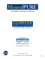 Preview for 16 page of ClearWater mineralpure R-50 Installation Manual