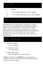 Preview for 3 page of ClearWater Ozone Systems PRO400 Installation & Maintenance Manual