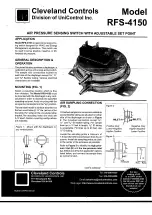 Cleaveland Controls RFS-4150 Quick Start Manual preview