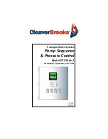 Cleaver-Brooks PCS140e.1 Installation Operation User Manual preview