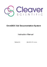 Cleaver Scientific omniDOC Instruction Manual предпросмотр