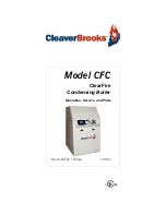 CleaverBrooks CFC-1000 Operation, Service And Parts Manual preview