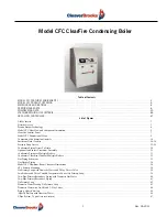 CleaverBrooks CFC ClearFire User Manual preview