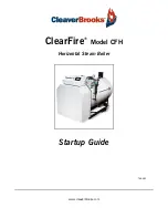 CleaverBrooks ClearFire SFH Startup Manual preview